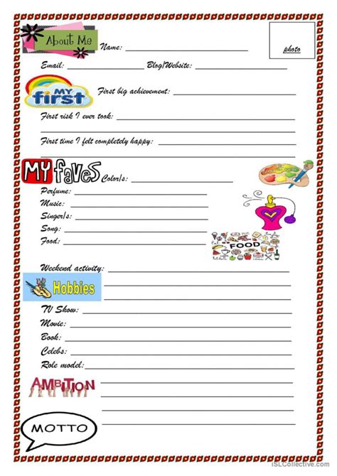 slam book template